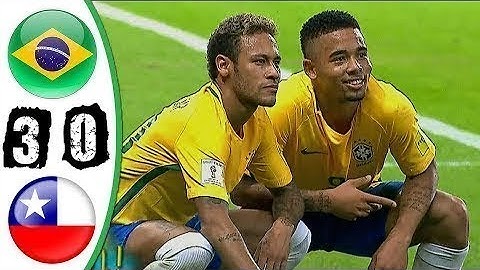 Brasil vs Chile 3-0 Resumen y Goles Eliminatoria Mundial 2017 CONMEBOL HD