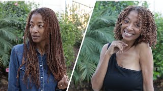 CURLING LOCS - WRAP-A-LOC - ROLLING LOCS - HOW TO CURL LOCS - TWO STRAND TWIST LOC CURLS - Q AND A