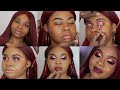 How To Ombre Cut Crease | Dramatic Fall Glam ! | Client Tutorial