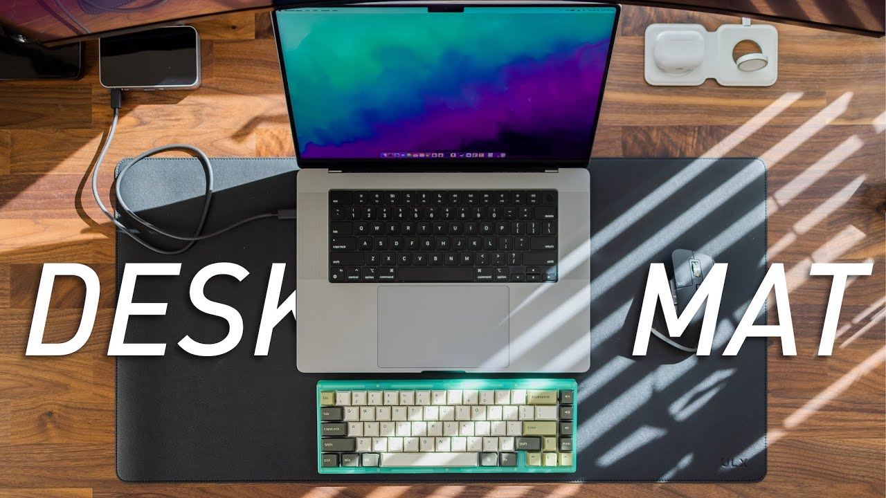 ULX Desk Mat Clean, Minimal, and Modern! YouTube