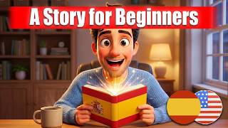 START to UNDERSTAND Spanish with Simple Story - Morning coffee
