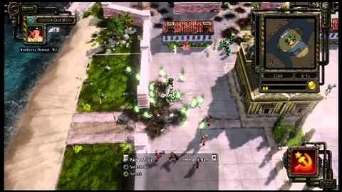 Xbox 360 playthrough: Command & Conquer Red Alert 3 Soviet campaign mission 1