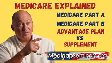 Medicare uitgelegd Deel A & B C D (Advantage vs Supplement)