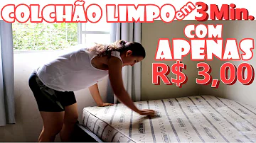 Como tirar mau cheiro de suor do colchão?
