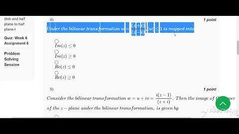 💥WEEK 6💥ADVANCED ENGINEERING MATHEMATICS ASSIGNMENT SOLUTION💥💥