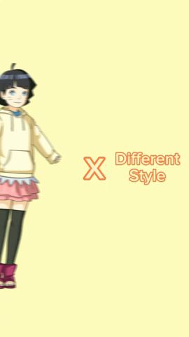 Himawari in Different Style| Naruto | Himawari (InoHima?) Edit (Suggestion)