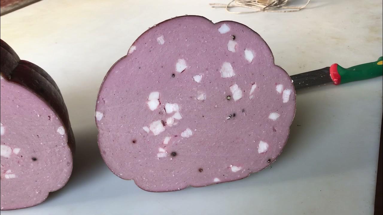 Mortadella fatta in casa. YouTube