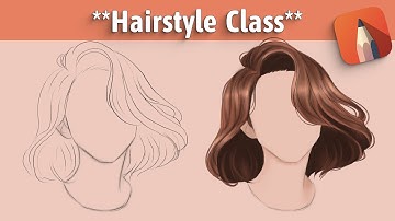 Sketchbook Hairstyle Tutorial | Autodesk Sketchbook