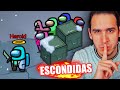 ESCONDIDAS EN AMONG US | Nuevo Modo de Juego Hide and Seek | HaroldArtistPlay