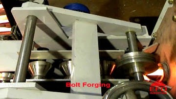 Induction Heating   Bolt Forging