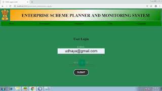 Enterprise Scheme Planner And Monitoring System screenshot 2