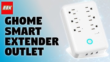 GHome Smart Plug Outlet Extender USB Surge Protector - Gosund Works with Alexa and Google Home