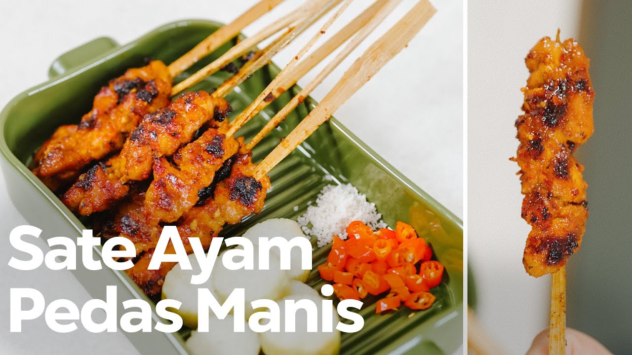 MANIS PEDES ! RESEP SATE AYAM BALI HALAL