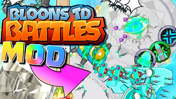 POWERFUL DIAMOND TOWER MOD.....!!!! | Bloons TD Battles Hack / Mods | 10,000,000 Subscriber Mod!