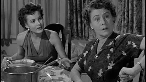 Thelma Ritter Serves Dinner and Breakfast