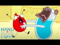 Science Experiment | HYDRO and FLUID | Funny Cartoons for Children