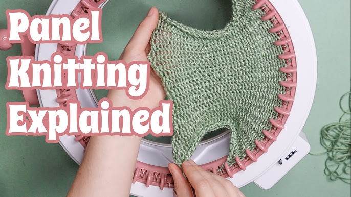 Knitting Machine SENTRO 22 Needles Machines Smart Weaving Loom DIY Board  Rotating Machines for Adults and Kids White