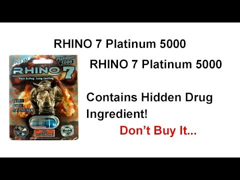 rhino 7 platinum 5000 en espaol