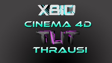 [TUTORAIL #6] How to make "broken" text [C4D, Thrausie] ♥