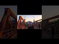 Golden Hour Exploring Vibrant Riverside Life! #sylhet #travel #bridge #vlog #aesthetic