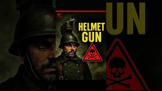 ⚔️ WWII’s Craziest Weapon — Helmet Gun! 😱 #facts #shorts