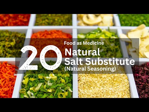 20 Salt Substitutes-Natural Seasoning