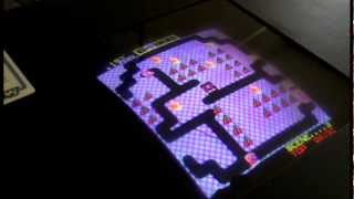 Mr. Do! Arcade Original Cocktail Cab By Universal in 1982 Wealth