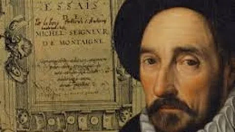Qual a metáfora usada por Montaigne quanto à educação das crianças?