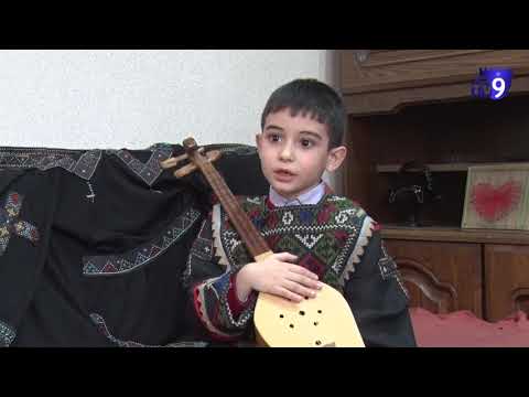 6 წლის გრიგოლ ფარცახაშვილის ფანდურის სიყვარული