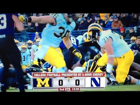 2014: Michigan 10 Northwestern 9 - YouTube