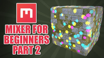 Quixel Mixer For Beginners Part 2: Procedural Masks/Tiling Textures