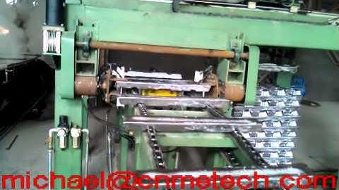 aluminum ingot turn-over system& stacking system