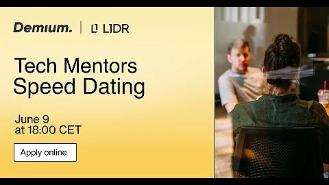 Tech Mentors Speed Dating with Demium | Lidr