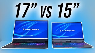 Eluktronics MAX-17 vs MAX-15 Gaming Laptop Comparison