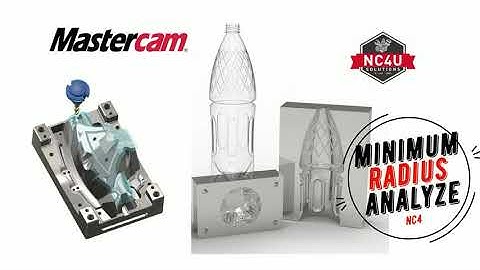 How to Analyze minimum Radius in Mastercam? -TAMIL - NC4U SOLUTIONS - Mastercam Training Coimbatore