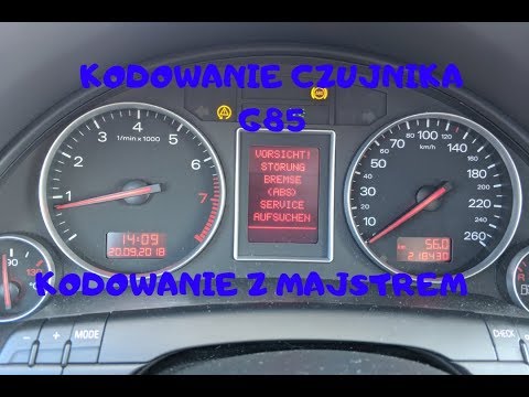 g85 steering angle sensor adaptation error 01826