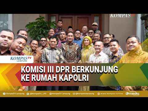 Momen Komisi III DPR Berkunjung ke Rumah Kapolri, Habiburokhman Buka Suara