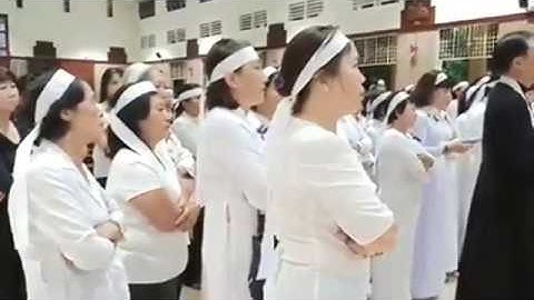 Hội CBMCG Giáo Xứ Tân Phú viếng Cha cố Giuse Lê Đình Quế Minh lúc 20g30 ngày 24 9 2018