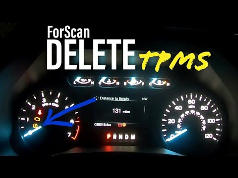 How to Delete TPMS Sensors on Your Ford F150 with Forscan - YouTube