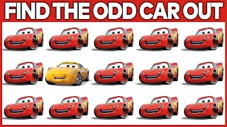 Can You Find The Odd Car Out | Cars 3 Puzzles | HOW GOOD ARE YOUR EYES