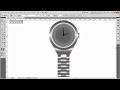 How to make wrist watch with Adobe Illustrator