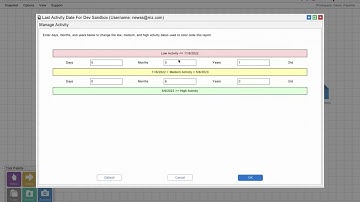 Last Activity Date Report