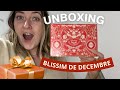 Unboxing blissim dcembre 