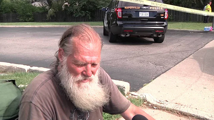 Naperville Homeless Man's Tent Burns Down