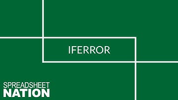 Excel IFERROR Function: Replace Errors