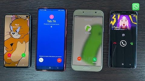 Incoming Call Signal/Google Duo/Viber/Telegram Four Samsung Galaxy A7/Not10 & S9/S10e