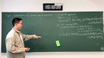 Linear Algebra 1: Inheritance of direct-sum decomposition