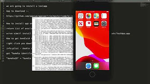 How to install app on iOS Simulator Device