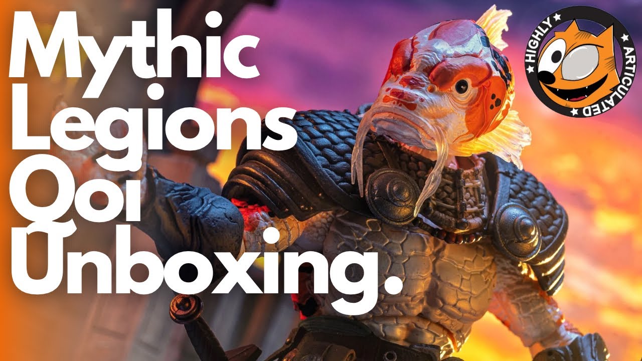 Распаковка Mythic Legions Qoi.