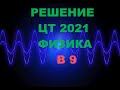 Решение Цт по физике 2021 Б9